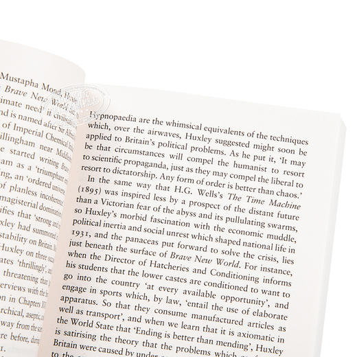 【中商原版】美丽新世界 英文原版 文学小说 Brave New World Aldous Huxley  赫胥黎作品 二十世纪经典反乌托邦文学之一 商品图3