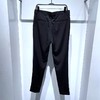 BYGAB3X46太平鸟修身西裤2021秋季男装新款青年商务绅士黑色裤子 商品缩略图1