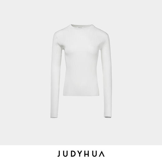 JUDYHUA 极简纹理针织上衣 商品图7