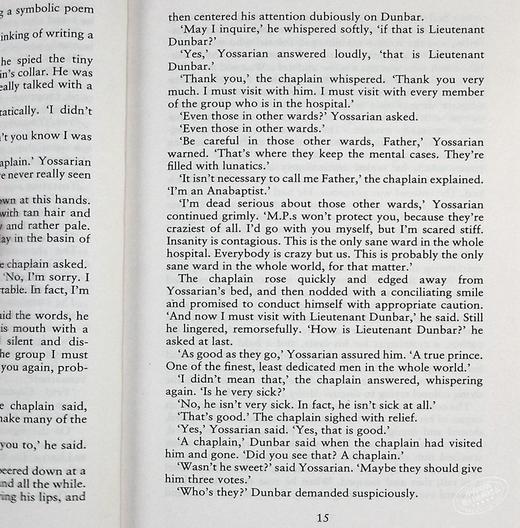 【中商原版】英文原版 catch-22 第二十二条军规 约瑟夫海勒Heller 商品图5