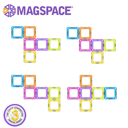 T MAGSPACE摩可立水晶磁力片发光体—月光宝盒 商品图1