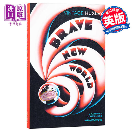【中商原版】美丽新世界 英文原版 文学小说 Brave New World Aldous Huxley  赫胥黎作品 二十世纪经典反乌托邦文学之一 商品图0