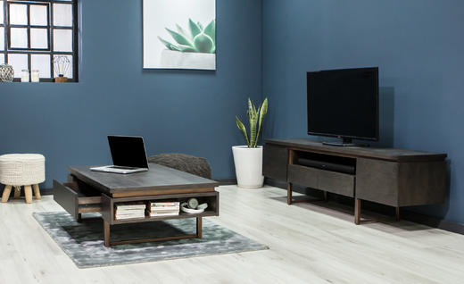 NS家居nsfurniture客厅进口实木电视柜NSCB-SAN L01A 商品图6