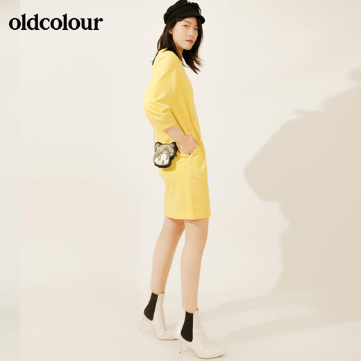 oldcolour秋季中袖连衣裙M31102143 商品图0