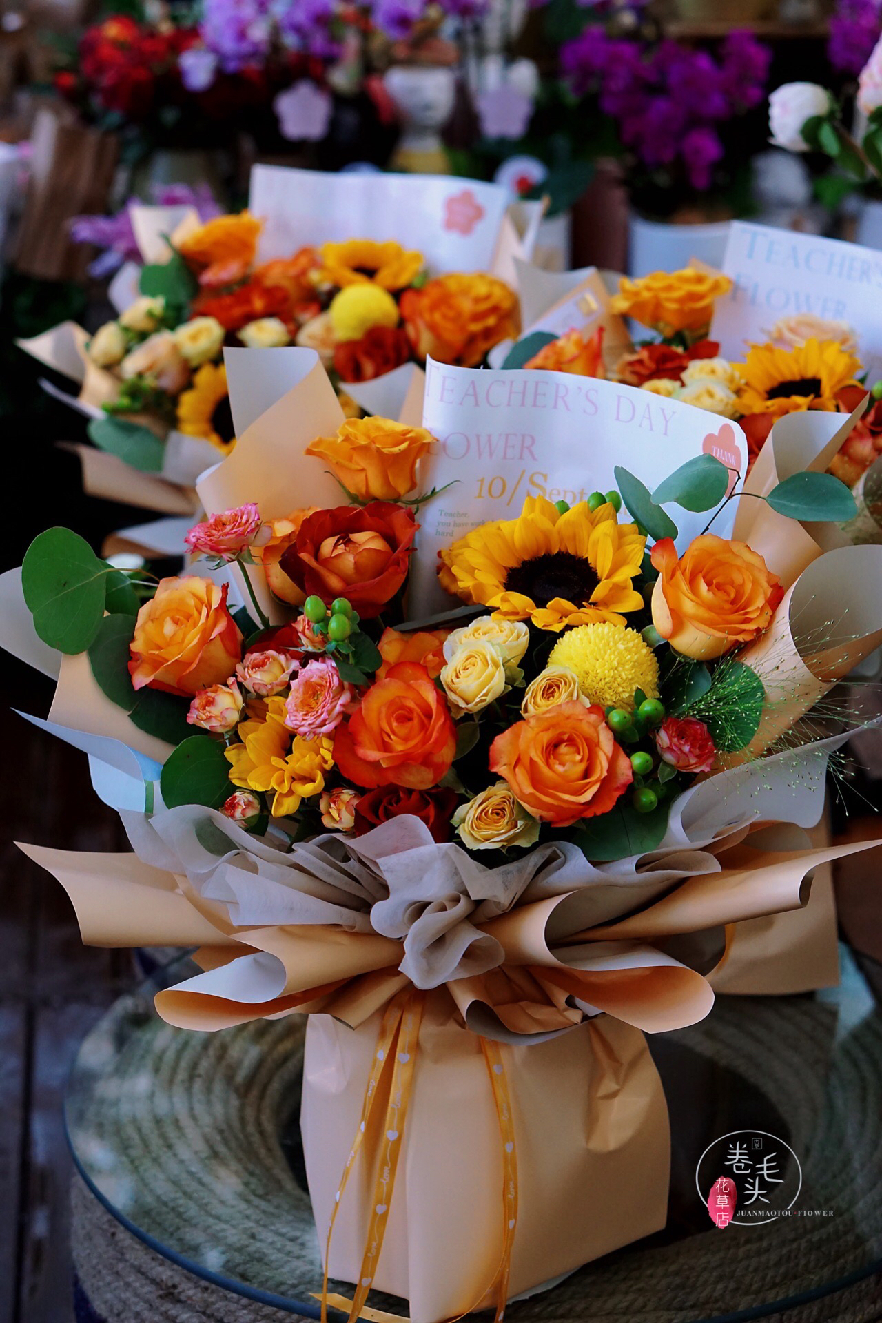 【2021.教师节】向日葵混搭花束97159