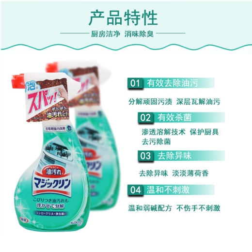 XDR 花王泡沫厨房清洗剂400ml 商品图2