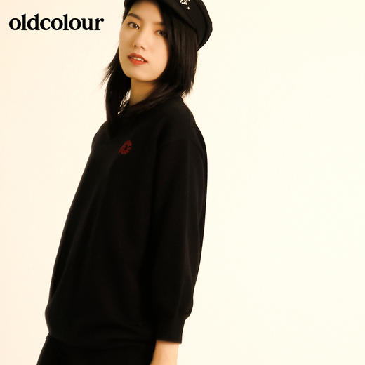oldcolour秋季圆领卡通图案卫衣M32106234 商品图2