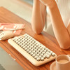 洛斐圆点蓝牙机械键盘EH112S-奶茶无线女生办公家用电竞笔记本 商品缩略图1