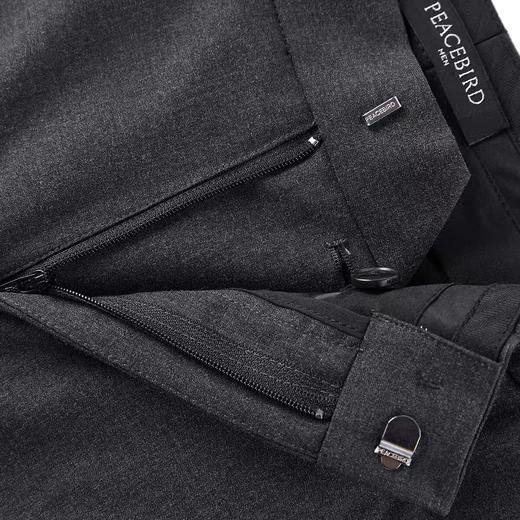 太平鸟男装  休闲裤男2021年秋季新款西裤BYGAB3X34 商品图3