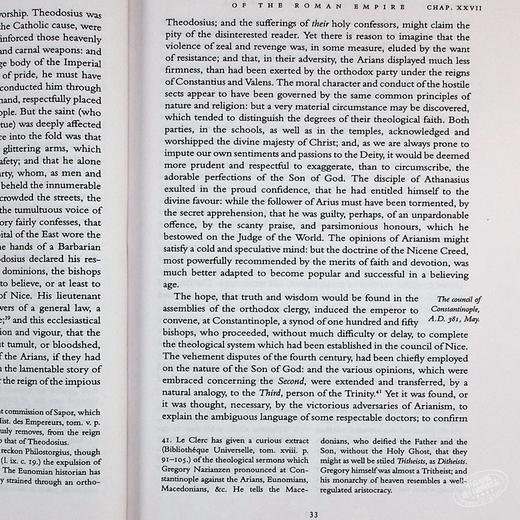 【中商原版】英文原版History of Decline&Fall of Roman Empire:v.2罗马帝国衰亡史2 爱德华吉本 商品图7