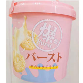 【9.5元/盒】帝立秀食酸奶味/香蕉牛奶味爆浆泡芙堡138g