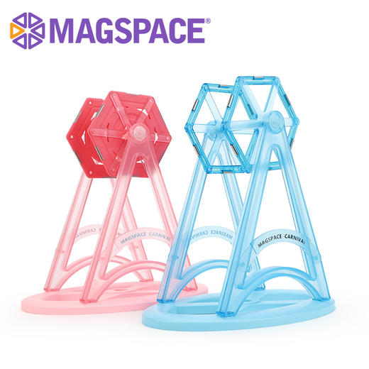T MAGSPACE摩可立水晶磁力片摩天轮支架盒装 商品图4