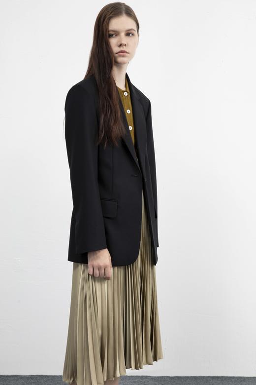 CARA时尚风琴褶半裙KB213MWS0019K1 商品图3