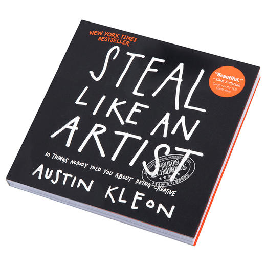 【中商原版】偷师学艺 10个你一定要知道的创意秘籍 英文原版Steal Like an Artist Austin Kleon 商品图2