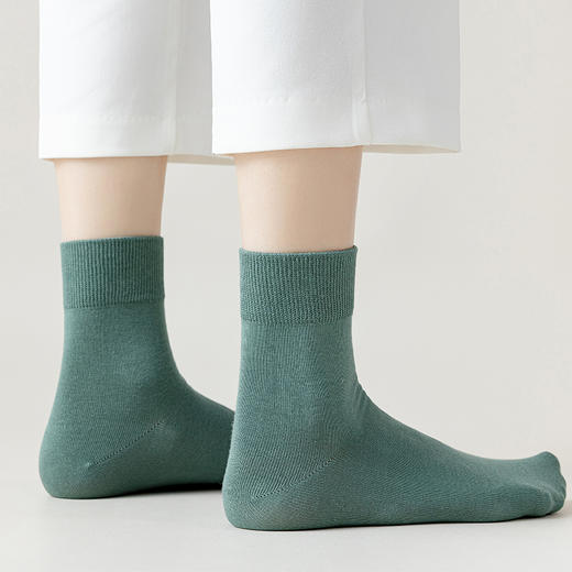 老米优品 /多拍多送！袜子界的“爱马仕”！96%新疆长绒棉，抗起球！《经典纯棉中筒袜》秋季男女棉袜，甄选新疆长绒棉，四季可穿，篙品质棉袜，柔软透气耐穿！96%新疆长绒棉，质感满满 商品图11