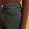 衣恋复古细闪修身小脚牛仔裤EETJB49C6M 商品缩略图3