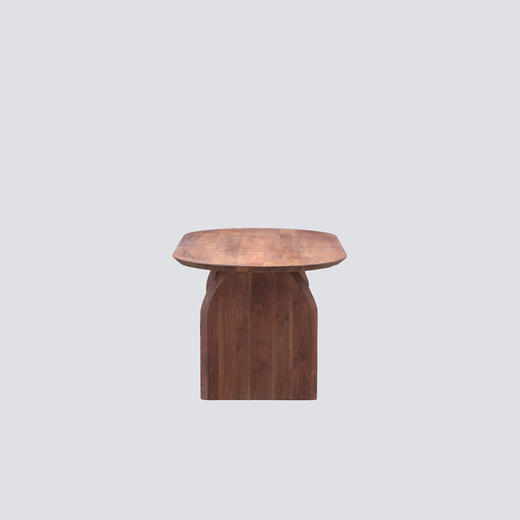 NS家居nsfurniture进口浅色/深色实木椭圆餐桌NSDT-OVAl-180-OAK/ACACIA 商品图5