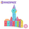 T MAGSPACE摩可立水晶磁力片129片棉花糖城堡 商品缩略图1