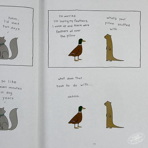 我可以咬一口吗 英文原版绘本儿童书 lobster is the best medicine你今天真好看系列Liz Climo 蠢萌画风  英语绘本 漫画书 商品图6