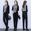 职业长袖套装女秋装2021年新款气质时尚洋气早秋休闲裤两件套减龄 RWQ38748 商品缩略图1