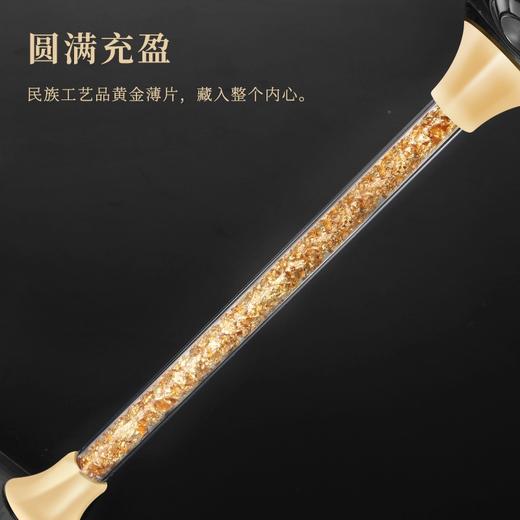 凯洛诗CALOPS金箔水晶红酒杯欧式高端奢华高脚杯一对礼盒套装家用 水晶杯 酒杯 酒具 商品图4