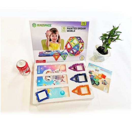 MAGSPACE摩可立水晶磁力片36片绘梦天地 商品图2