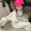 女童套装字母印花韩版卫衣加长裤21秋装新款童装=3-8岁 商品缩略图2