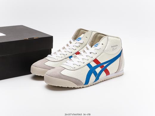 亚瑟士鬼冢虎Onitsuka Mexico Mid Runner复古做旧高帮休闲板鞋 商品图8