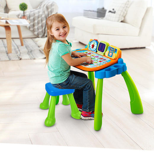 Vtech伟易达点触学习桌儿童早教多功能发声游戏桌宝宝玩具台画板 商品图1