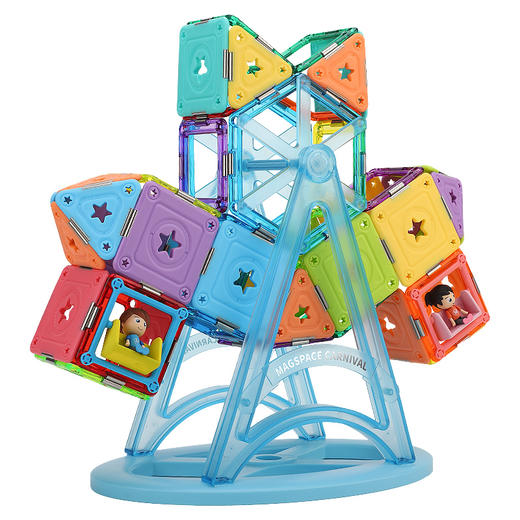 MAGSPACE摩可立水晶磁力片57片嘉年华 商品图4