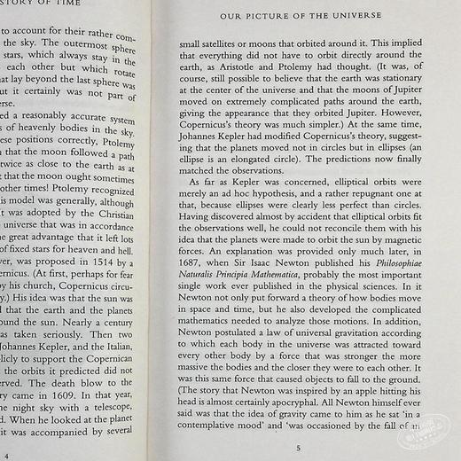 时间简史：从大爆炸到黑洞 英文原版书籍 A Brief History of Time 史蒂芬霍金著 科学巨作 宇宙知识自然科学科技畅销科普读物 商品图5