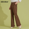 oldcolour秋季休闲微喇裤子喇叭裤BM31073034 商品缩略图0