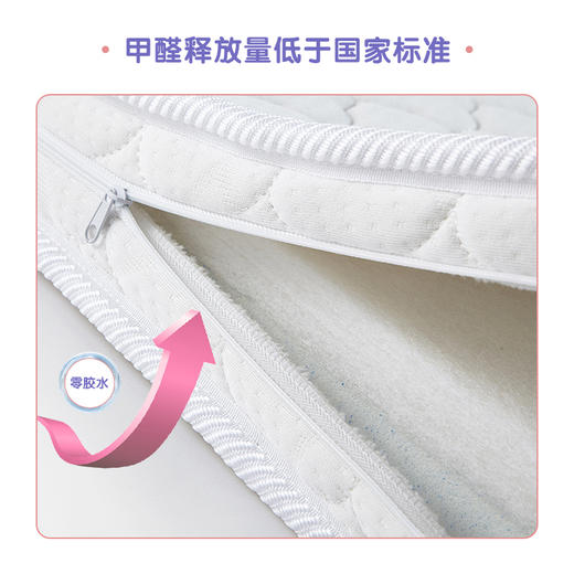 英氏新生婴儿床垫记忆棉硬质棉双面睡垫子尺寸可选YBCDJ01001A01 商品图2