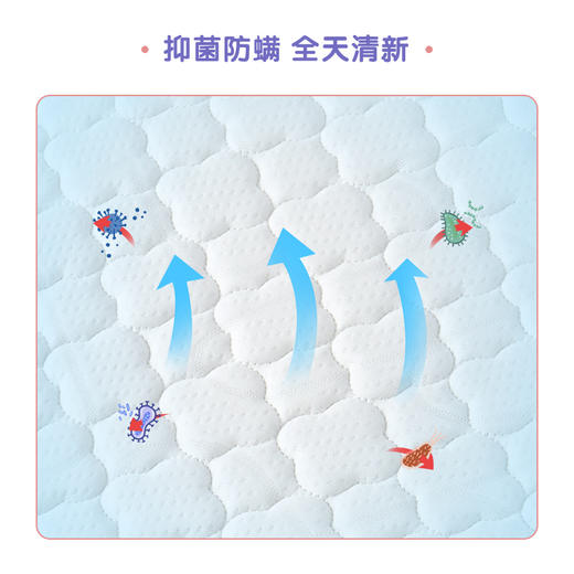 英氏新生婴儿床垫记忆棉硬质棉双面睡垫子尺寸可选YBCDJ01001A01 商品图3