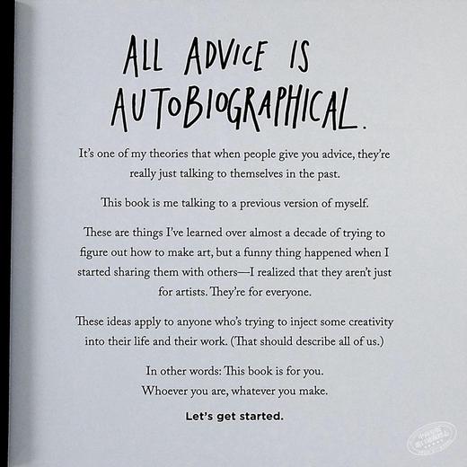 【中商原版】偷师学艺 10个你一定要知道的创意秘籍 英文原版Steal Like an Artist Austin Kleon 商品图4