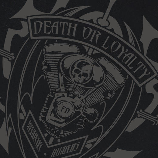 新款秋冬休闲个性弹力棉长袖运动印花T恤MOTORCYCLES机车 NMT-1688 商品图5