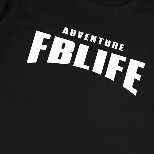 （不参与2件8.8折活动）2021新款经典FBLIFE NMT-1687长袖休闲运动弹力棉LOGOT恤 商品图4