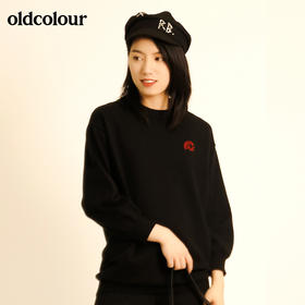 oldcolour秋季圆领卡通图案卫衣M32106234