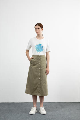 CARA休闲半裙KB213MWS0041K1