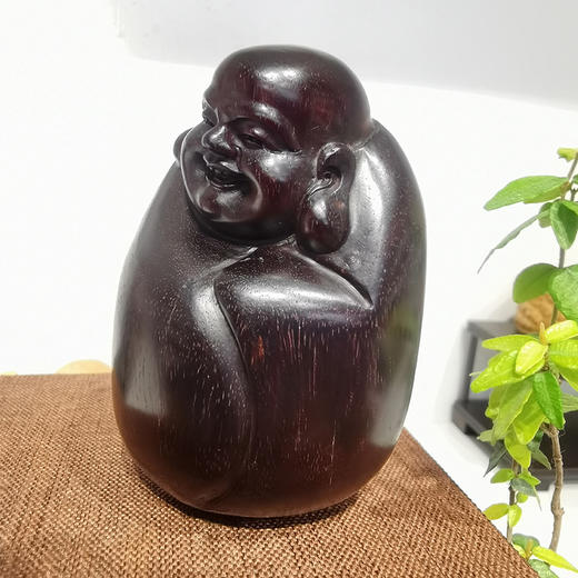 弥勒佛°小叶紫檀摆件 商品图2