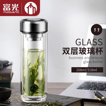 茶马仕 T3双层系列 玻璃杯双层茶杯便携带滤网高端礼品杯 商品图1