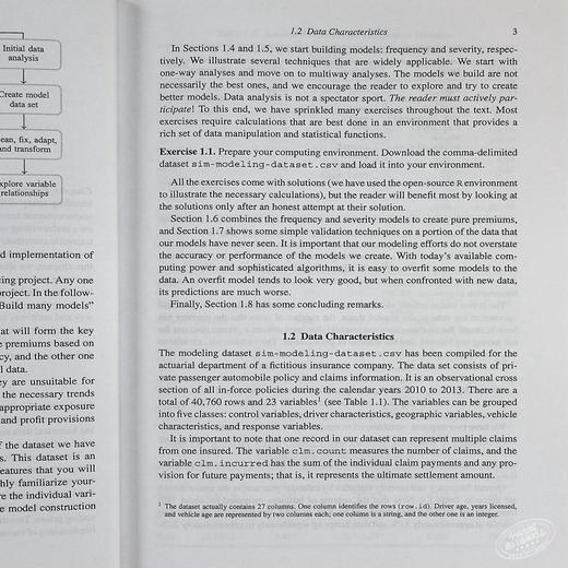 【中商原版】精算科学中的预测建模应用 英文原版 Predictive Modeling Applications in Actuarial Science Edward W. Frees 商品图5