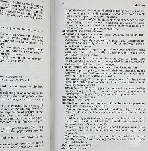 【中商原版】韦氏同义反义字词典 M-W Dictionary of Synonyms and Antonyms 麦林韦氏词典 Merriam Webster 商品图4