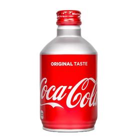 日本子弹头可口可乐进口饮料芬达葡萄收藏铝罐汽水cocacola300ml