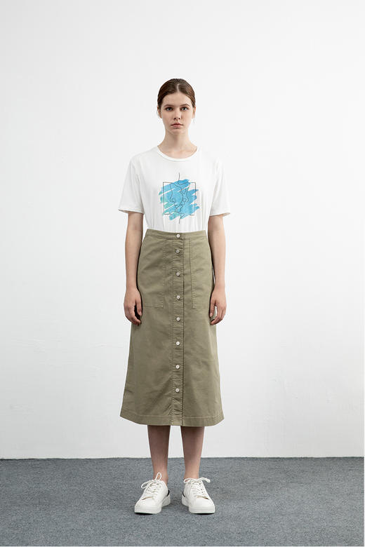 CARA休闲半裙KB213MWS0041K1 商品图1