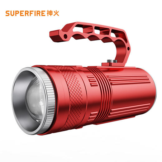 SUPERFIRE神火GF11钓鱼灯蓝光大功率超亮强光手电激光炮夜钓装备夜钓灯 商品图0