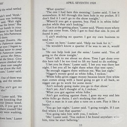 【中商原版】喧哗与骚动 英文原版 The Sound and the Fury 威廉 福克纳获奖 William Faulkner Vintage Classics 经典小说 商品图7