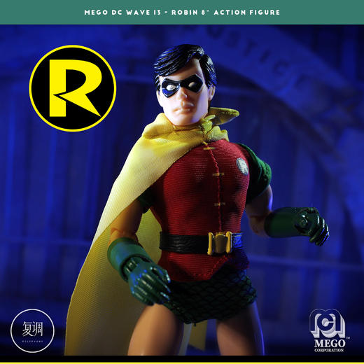 现货 Mego DC Robin 罗宾 8英寸 可动人偶 商品图0