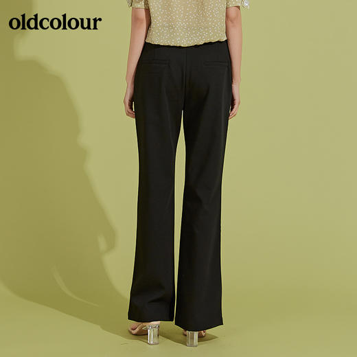 oldcolour秋季休闲微喇裤子喇叭裤BM31073034 商品图3