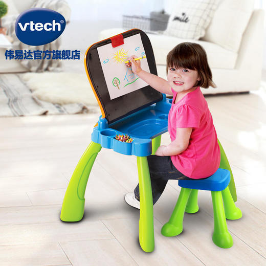 Vtech伟易达点触学习桌儿童早教多功能发声游戏桌宝宝玩具台画板 商品图4